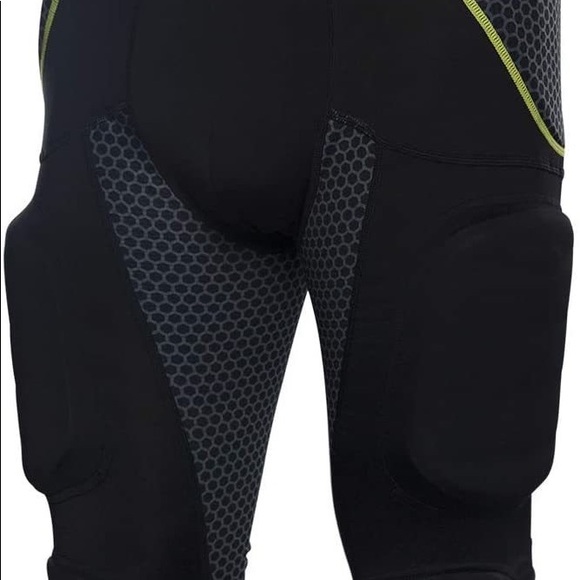 McDavid 7 Pad 3/4 Tight w/HardShell Thigh Guards🏈 - Picture 3 of 10